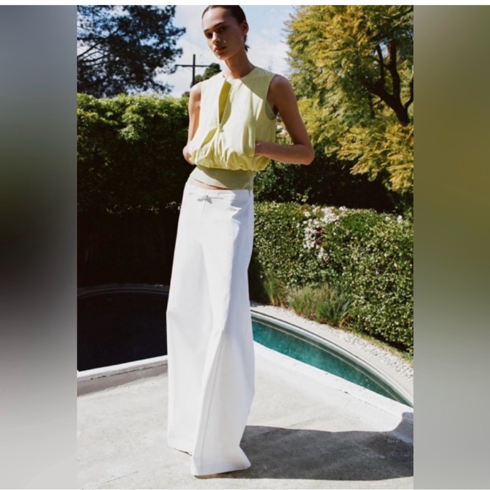 Zara wide leg pants